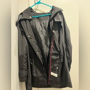 Calvin Klein rain coat with hood